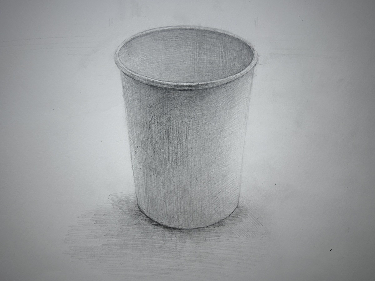 纸杯（基础素描）